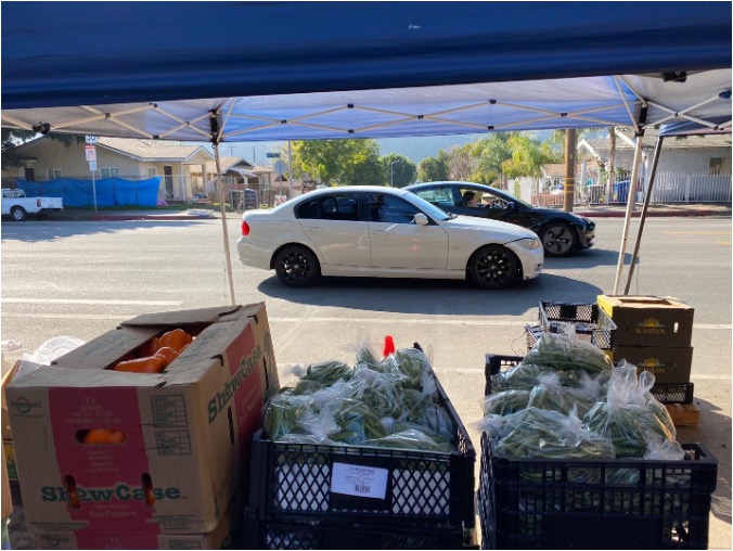 Food distribution as solidarity and as a tool for building tenant power in Los Angeles